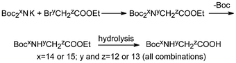 Synthesis of isotope-labelled Boc-glycines.31