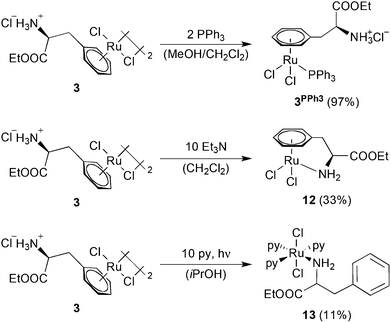 Phenylalanine A Biogenic Ligand With Flexible H6 And H6 K1 Coordination At Ruthenium Ii Centres Dalton Transactions Rsc Publishing