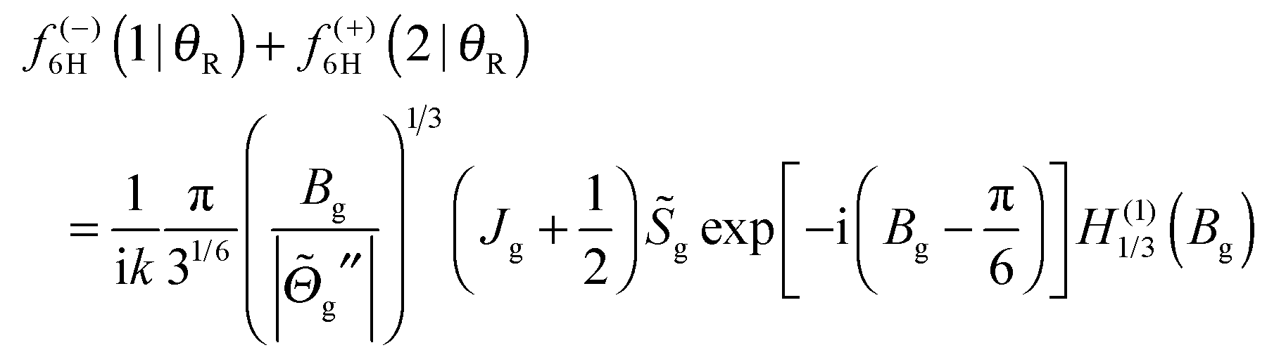 The 6Hankel asymptotic approximation for the uniform description of ...