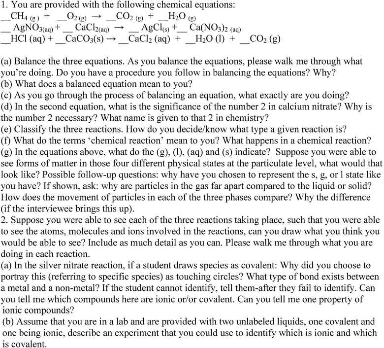 College Chemistry Students Use Of Memorized Algorithms In Chemical Reactions Chemistry Education Research And Practice Rsc Publishing