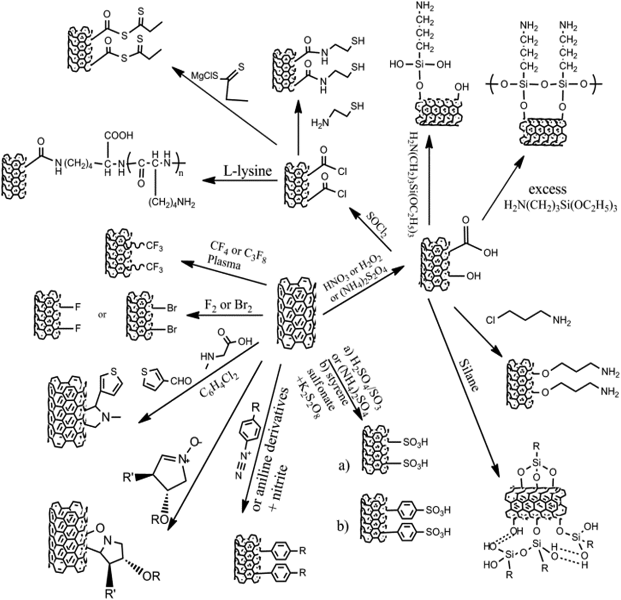 Carbon nanotube catalysts: recent advances in synthesis 