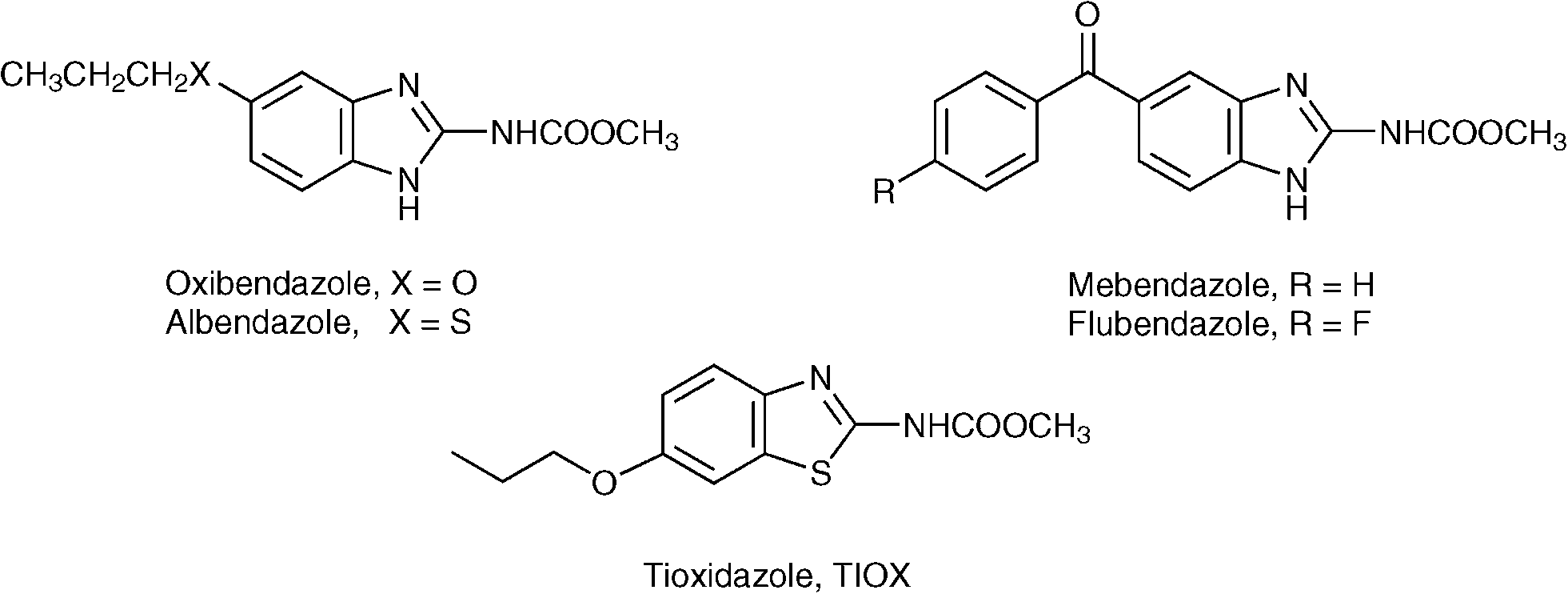 anthelmintic agents synthesis)