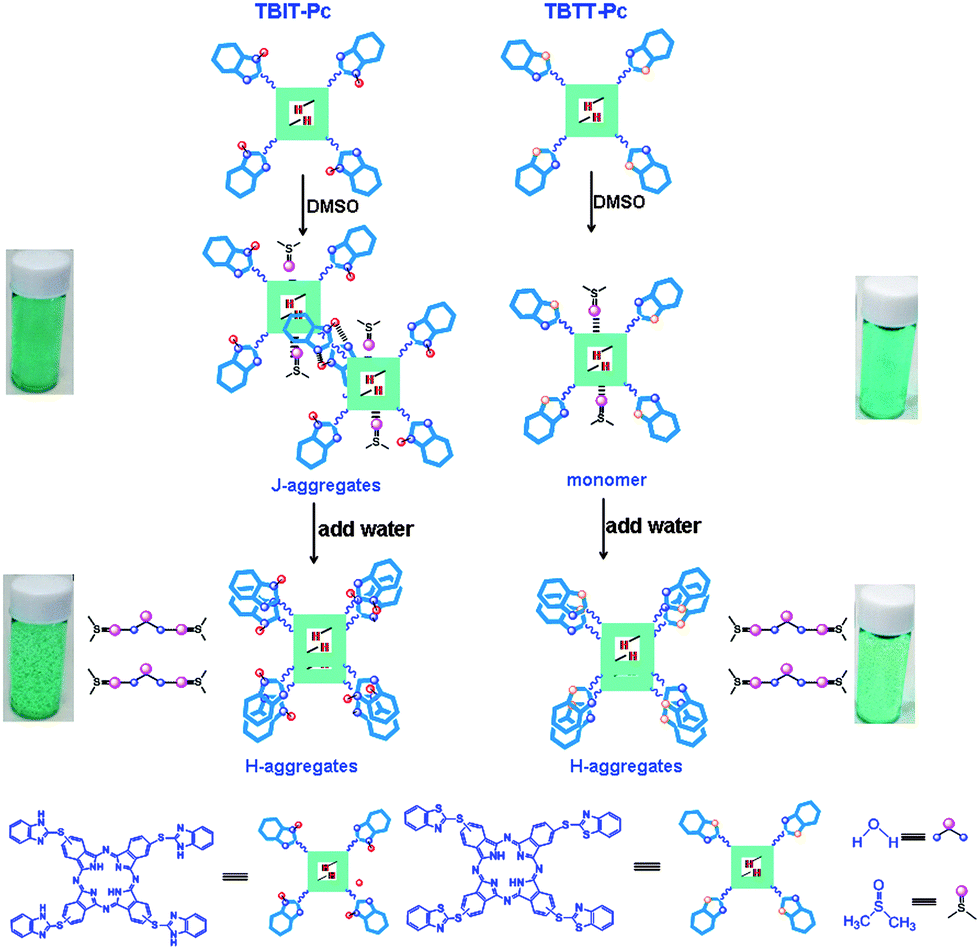 The Effect Of A Hydrogen Bond On The Supramolecular Self Aggregation Mode And The Extent Of Metal Free Benzoxazole Substituted Phthalocyanines New Journal Of Chemistry Rsc Publishing Doi 10 1039 C5njb
