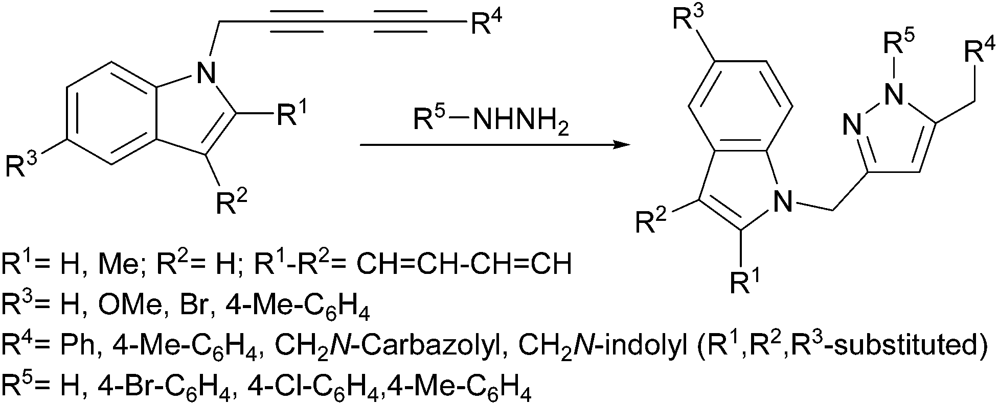 Metal-free synthesis of 3,5-disubstituted 1 H - and 1-aryl-1 H