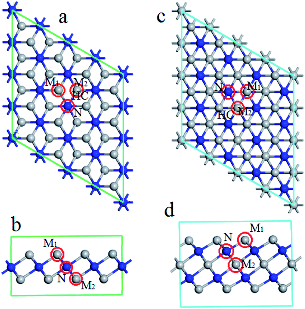 Electronic properties and lithium storage capacities of two 