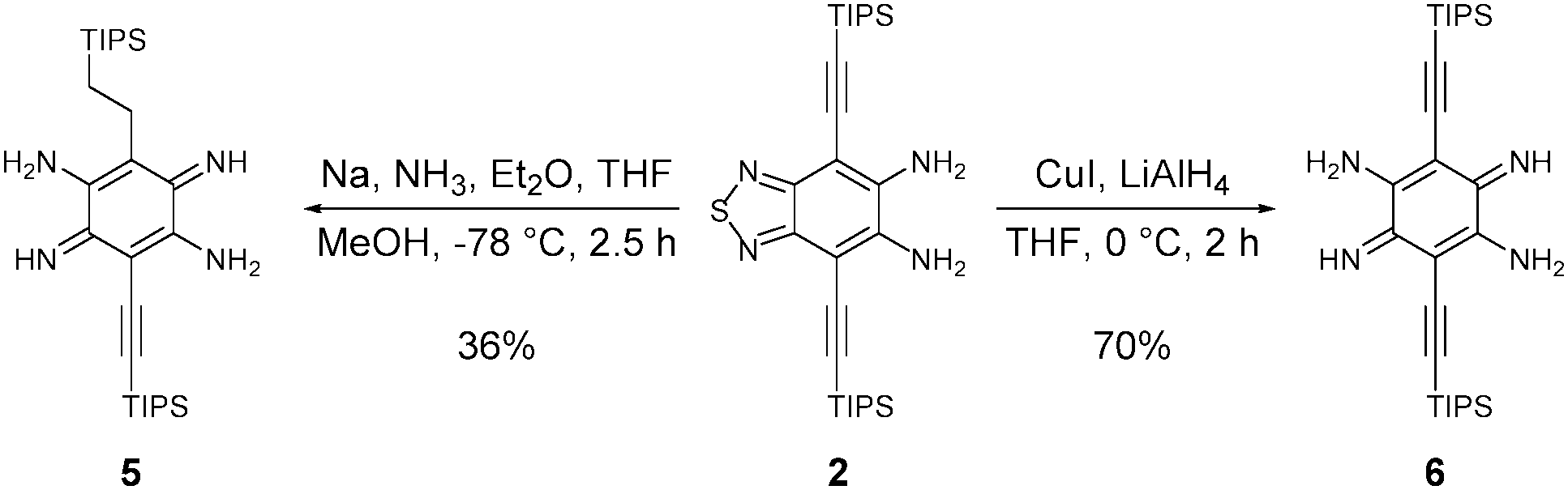 Bisalkynylated 3 6 Diiminocyclohexa 1 4 Diene 1 4 Diamine Chemical Communications Rsc Publishing