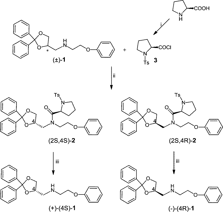 Enantiomeric Resolution Of 2 2 Diphenyl 1 3 Dioxolan 4 Yl Methyl 2 Phenoxyethyl Amine A Potent A1 And 5 Ht1a Receptor Ligand An In Vitro And Computational Study Medchemcomm Rsc Publishing