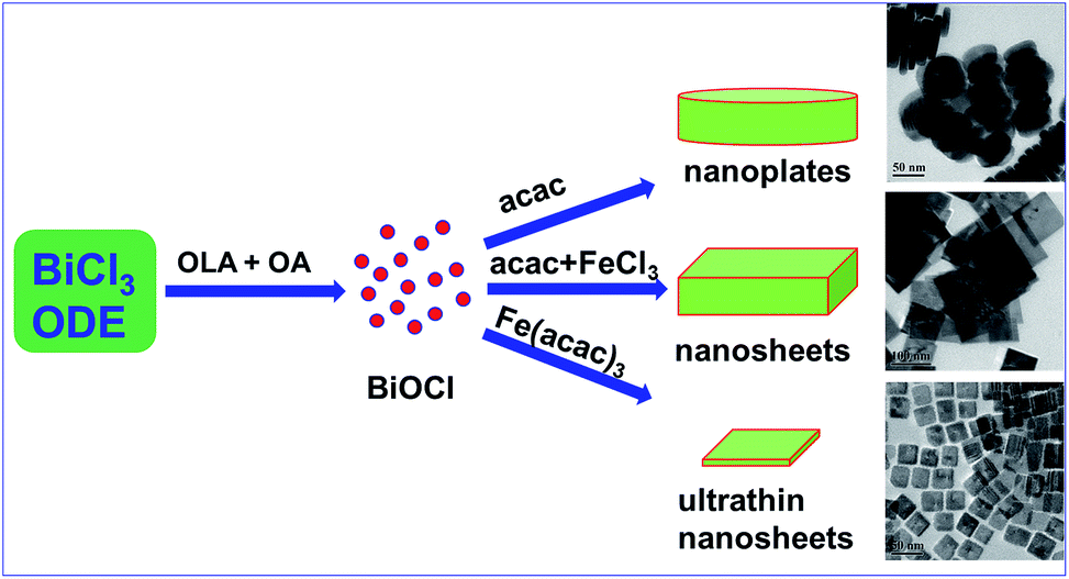 Well-defined BiOCl Colloidal Ultrathin Nanosheets: Synthesis ...