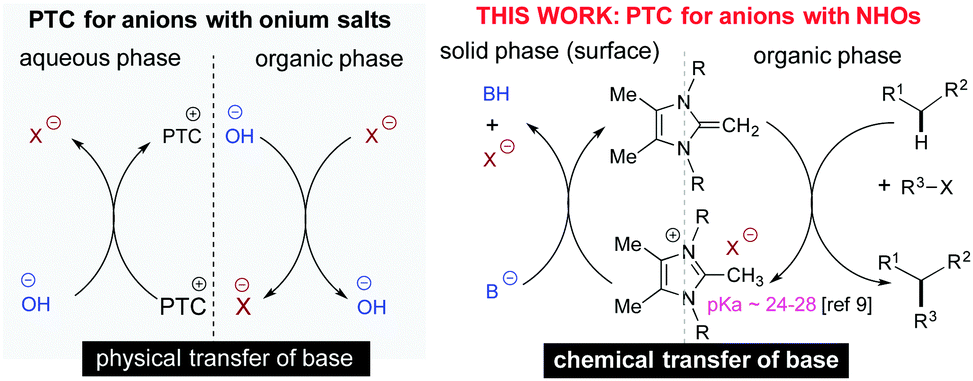 N-Heterocyclic olefins as efficient phase-transfer catalysts for  base-promoted alkylation reactions - Chemical Communications (RSC  Publishing) DOI:10.1039/C6CC03771B