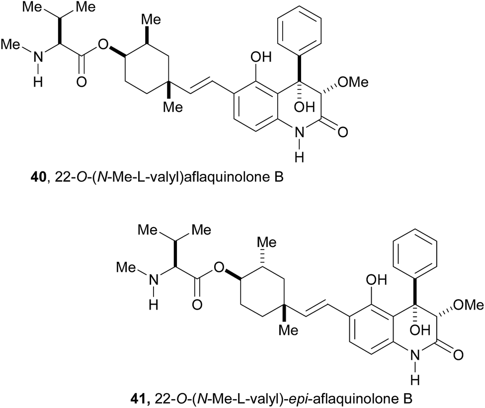 The 3,4-dioxygenated 5-hydroxy-4-aryl-quinolin-2(1 H )-one