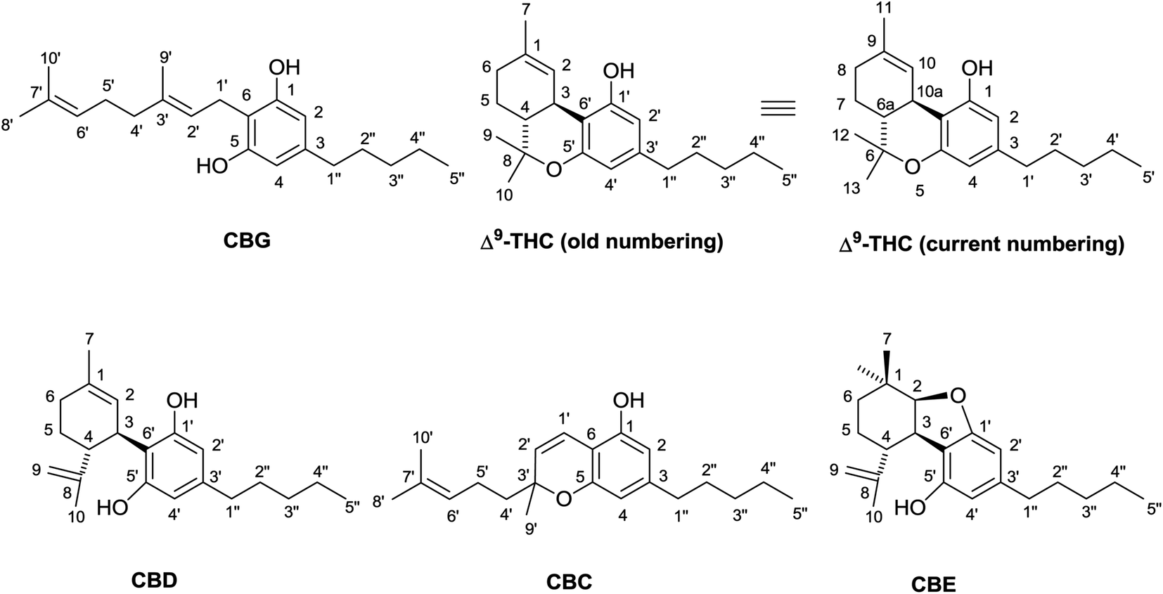 Phytocannabinoids: a unified critical inventory - Natural Product 