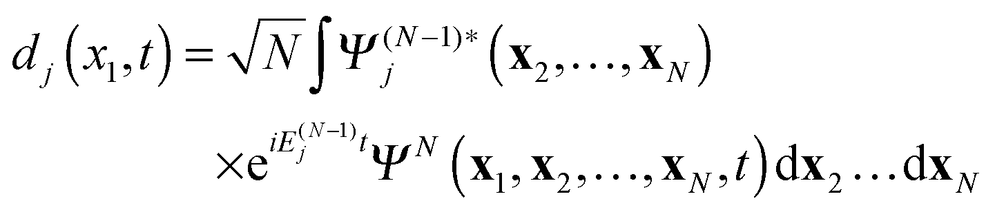 Time-dependent Dyson orbital theory - Physical Chemistry Chemical ...