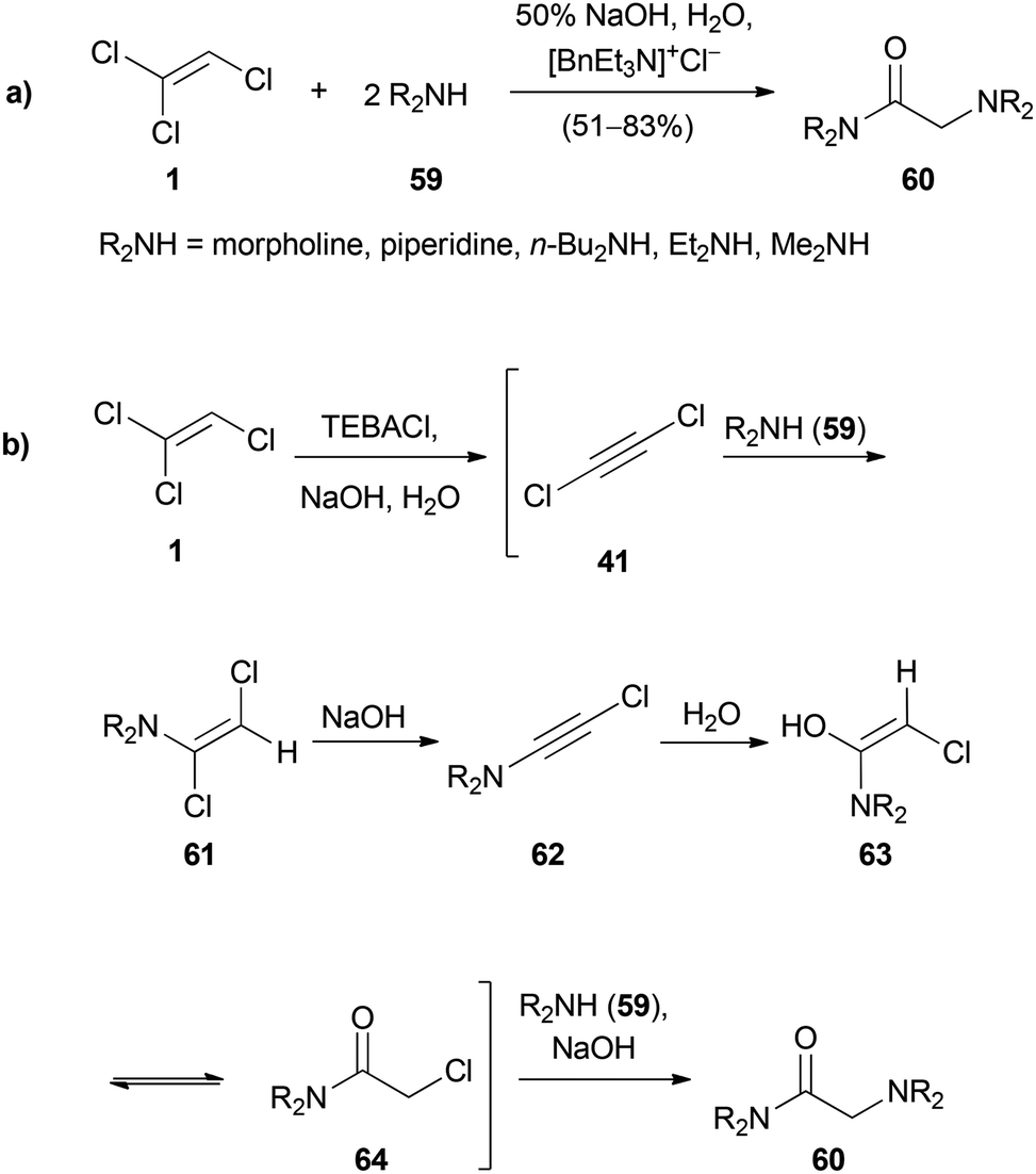 Trihaloethenes as versatile building blocks for organic synthesis ...