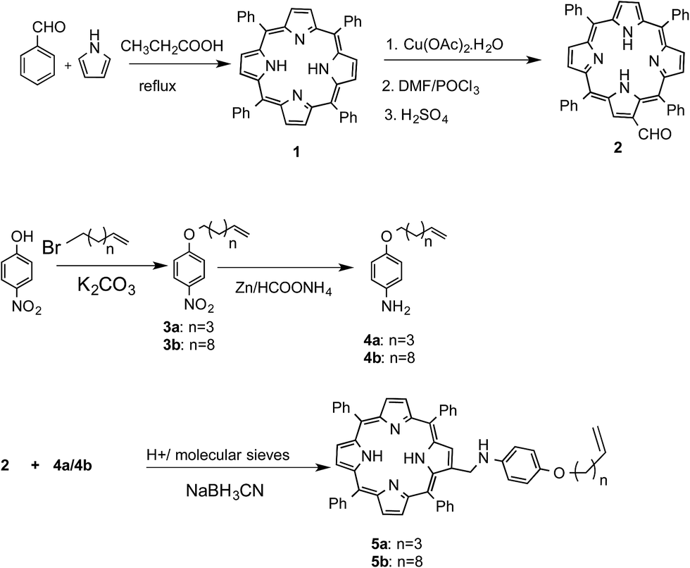 A Novel Design For Porphyrin Based D S A Systems As Molecular Rectifiers Chemical Science Rsc Publishing