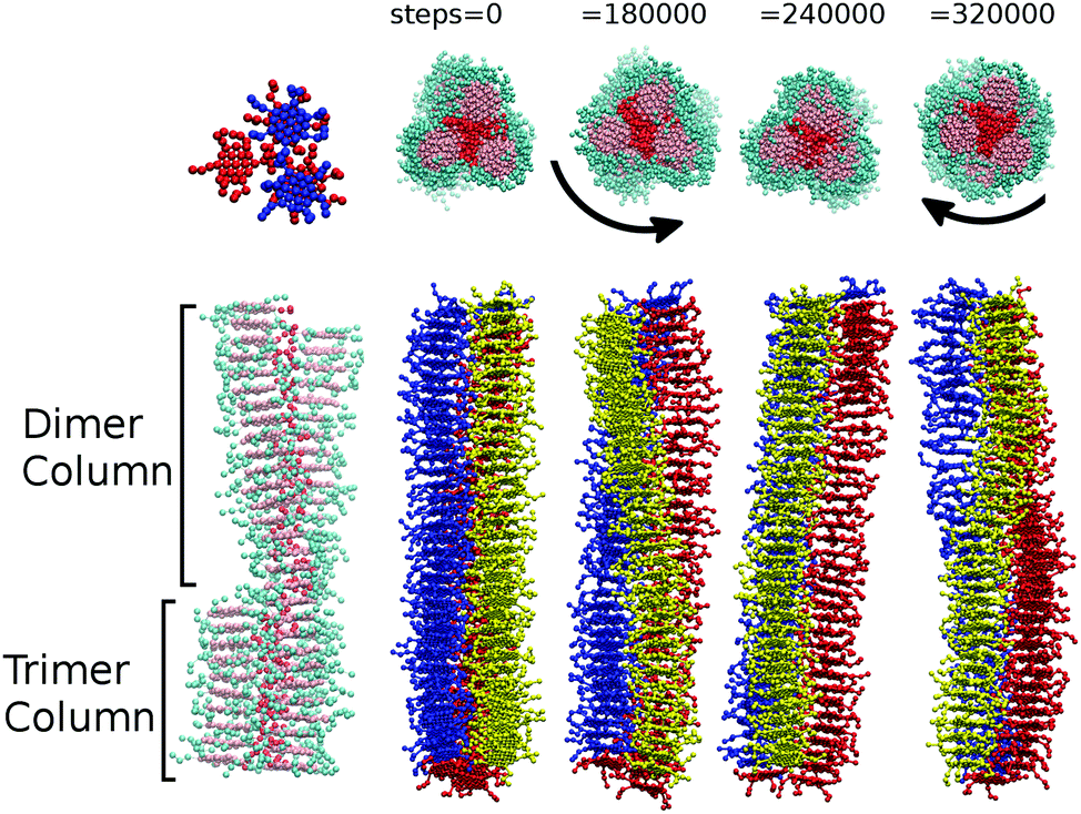 Formation of complex self-assembled aggregates in non-ionic chromonics ...