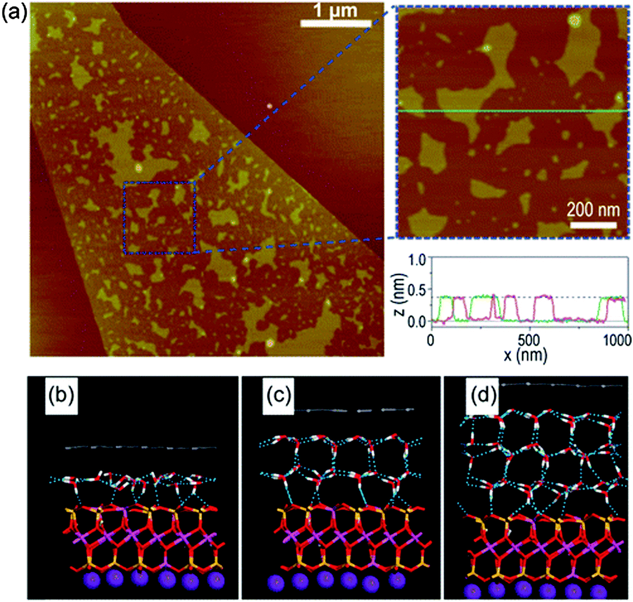 KB Surface chemistry and catalysis confined under two