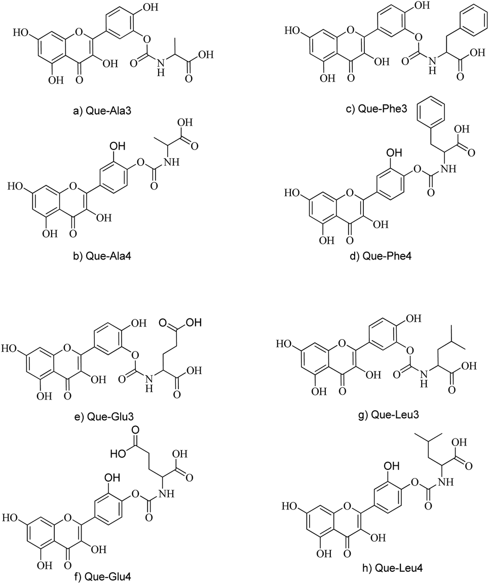 Rational Design And Structure Activity Relationship Studies Of Quercetin Amino Acid Hybrids Targeting The Anti Apoptotic Protein l Xl Organic Biomolecular Chemistry Rsc Publishing Doi 10 1039 C7ob045g