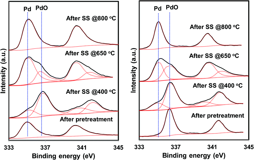 Understanding the chemical state of palladium during the direct NO  decomposition – influence of pretreatment environment and reaction  temperature - RSC Advances (RSC Publishing) DOI:10.1039/C7RA00836H