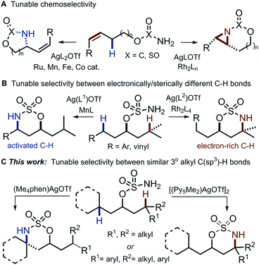 Tunable Differentiation Of Tertiary C H Bonds In Intramolecular Transition Metal Catalyzed Nitrene Transfer Reactions Chemical Communications Rsc Publishing