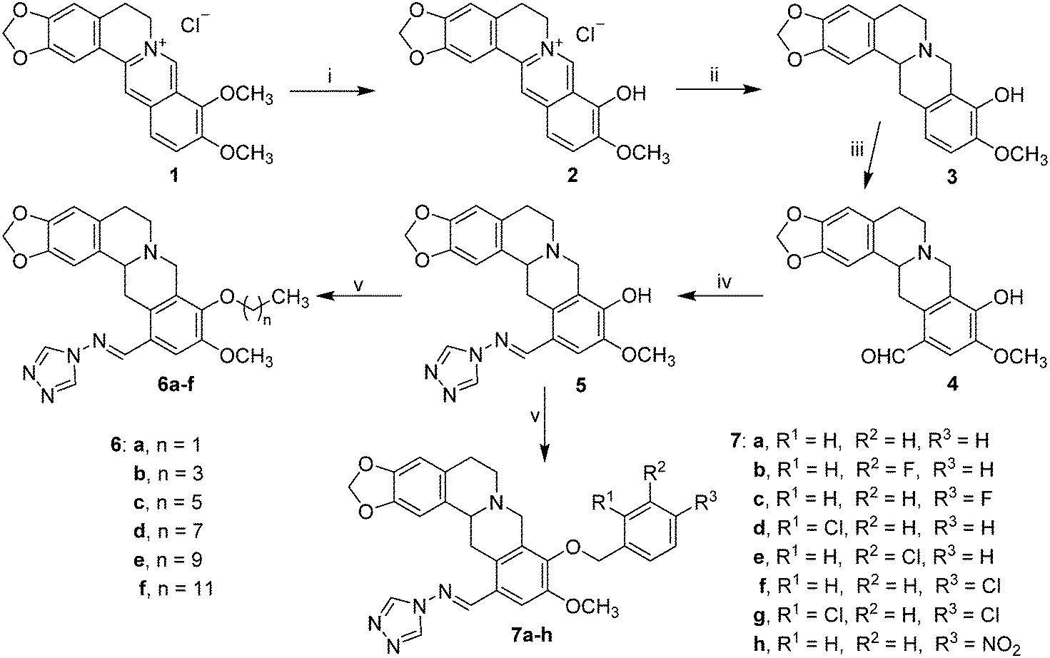 Design Synthesis And Biological Evaluation Of Novel Schiff Base Bridged Tetrahydroprotoberberine Triazoles As A New Type Of Potential Antimicrobial Agents Medchemcomm Rsc Publishing