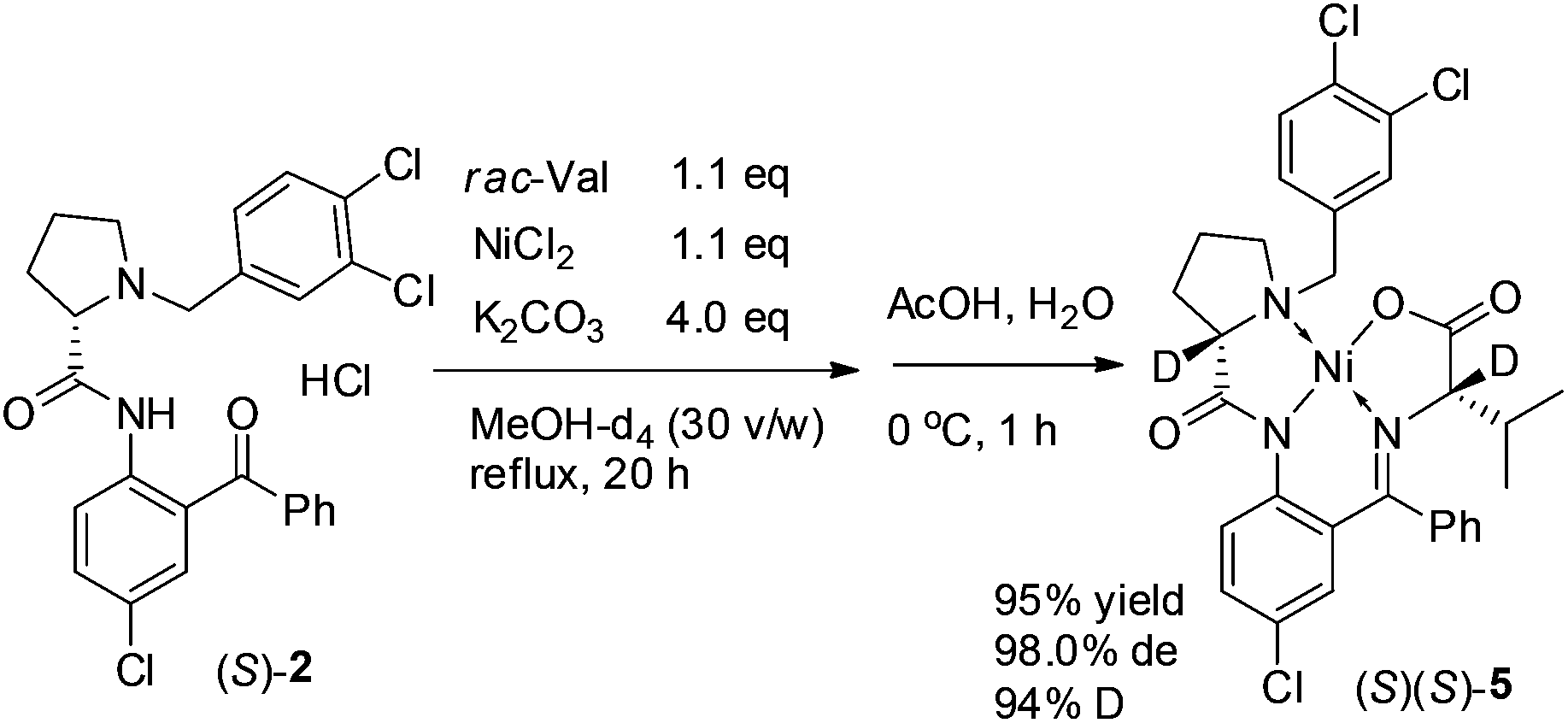 Asymmetric Synthesis Of A Deuterated A Amino Acids Organic Biomolecular Chemistry Rsc Publishing