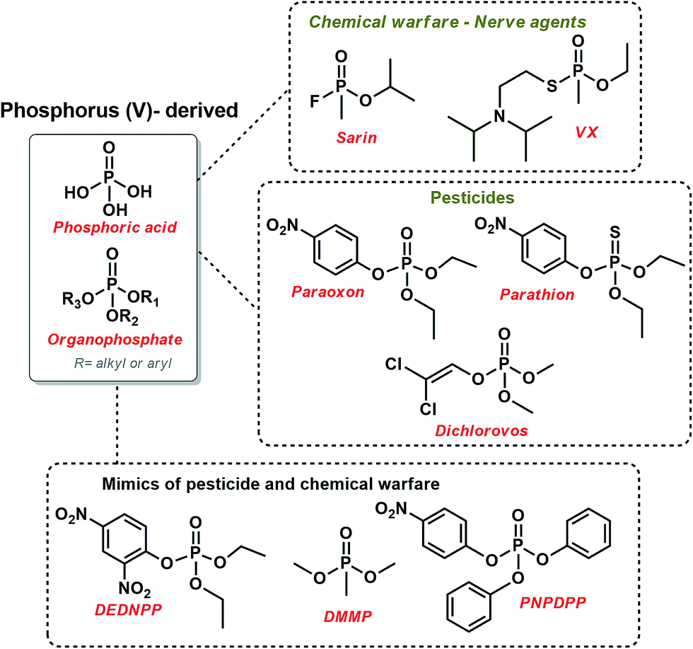 Organophosphate Chemical Structure