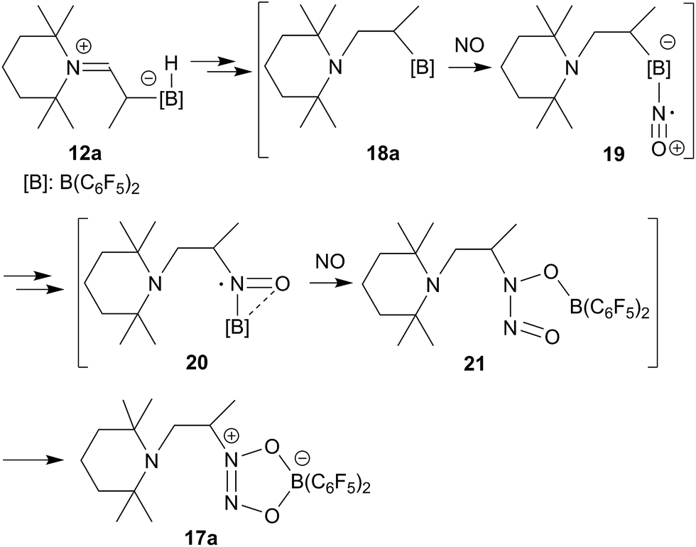 Co Co And No No Coupling At A Hidden Frustrated Lewis Pair Template Chemical Science Rsc Publishing