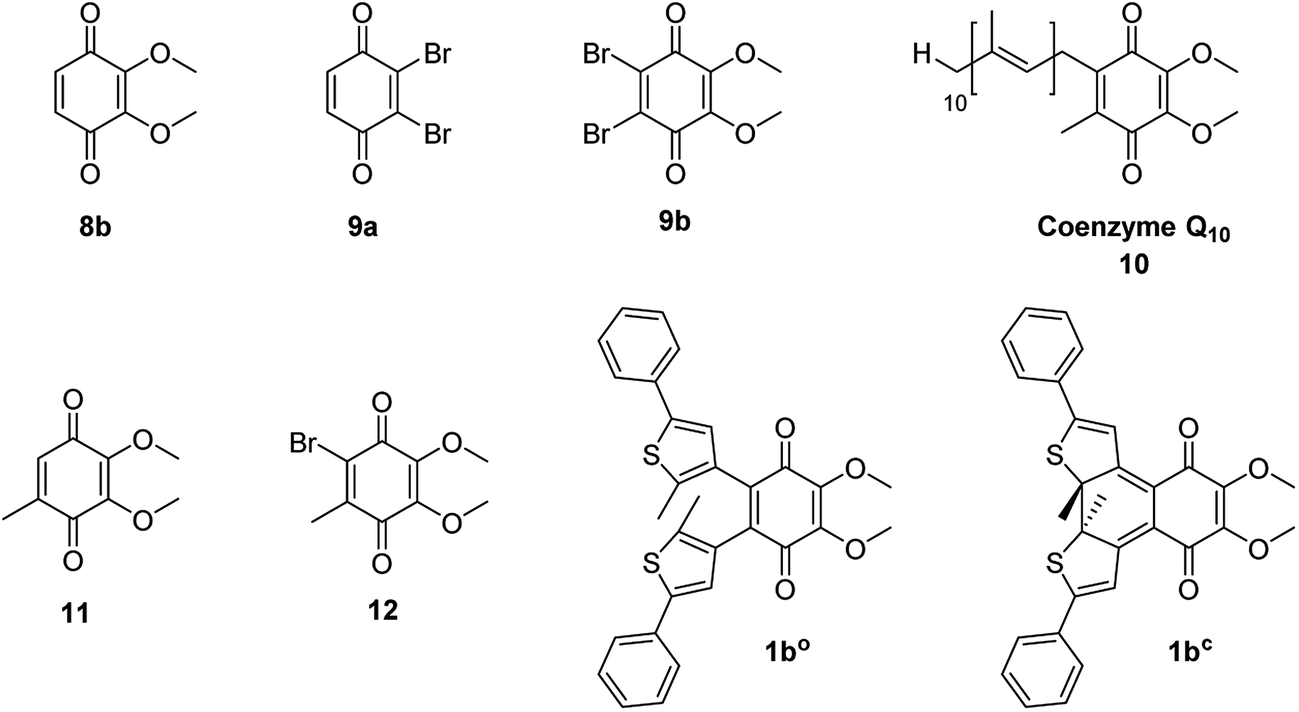 Photochromic coenzyme Q derivatives: switching redox potentials with light - Chemical Science ...