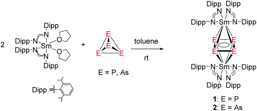Reactivity Of Bulky Ln Ii Amidinates Towards P 4 As 4 And As 4 S 4 Chemical Communications Rsc Publishing Doi 10 1039 C8cch