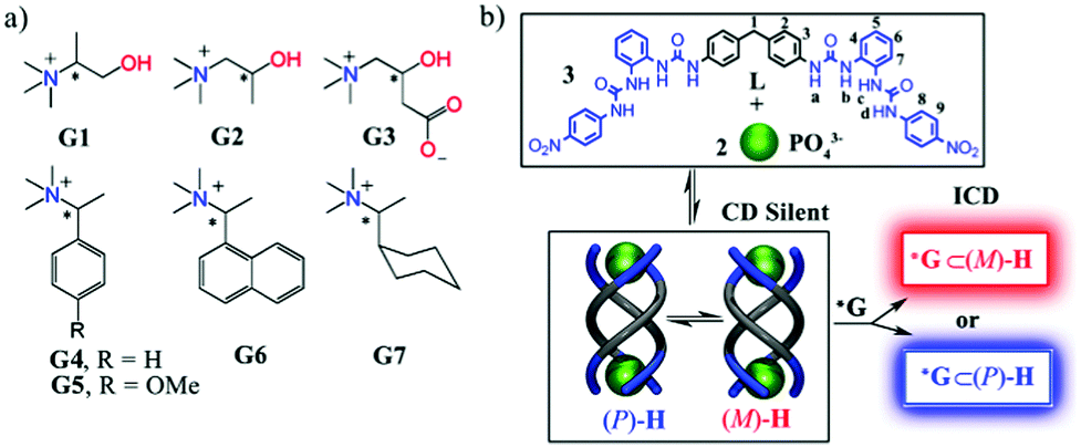 Chirality Sensing Of Choline Derivatives By A Triple Anion Helicate Cage Through Induced Circular Dichroism Chemical Communications Rsc Publishing Doi 10 1039 C8cc038j