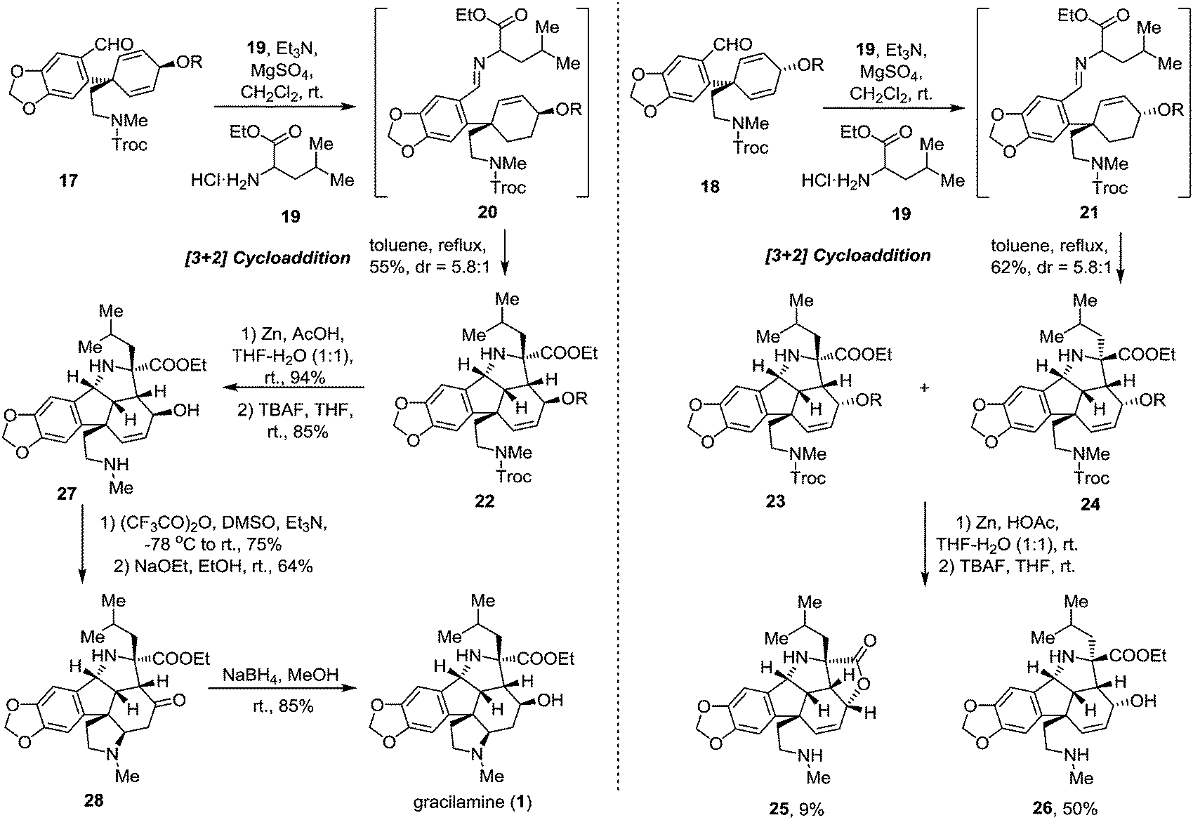 Recent Advances In The Total Synthesis Of Gracilamine Chemical Communications Rsc Publishing Doi 10 1039 C8cca