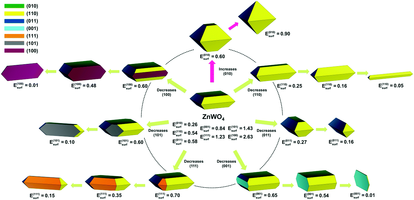 ZnWO 4 nanocrystals: synthesis, morphology, photoluminescence and 