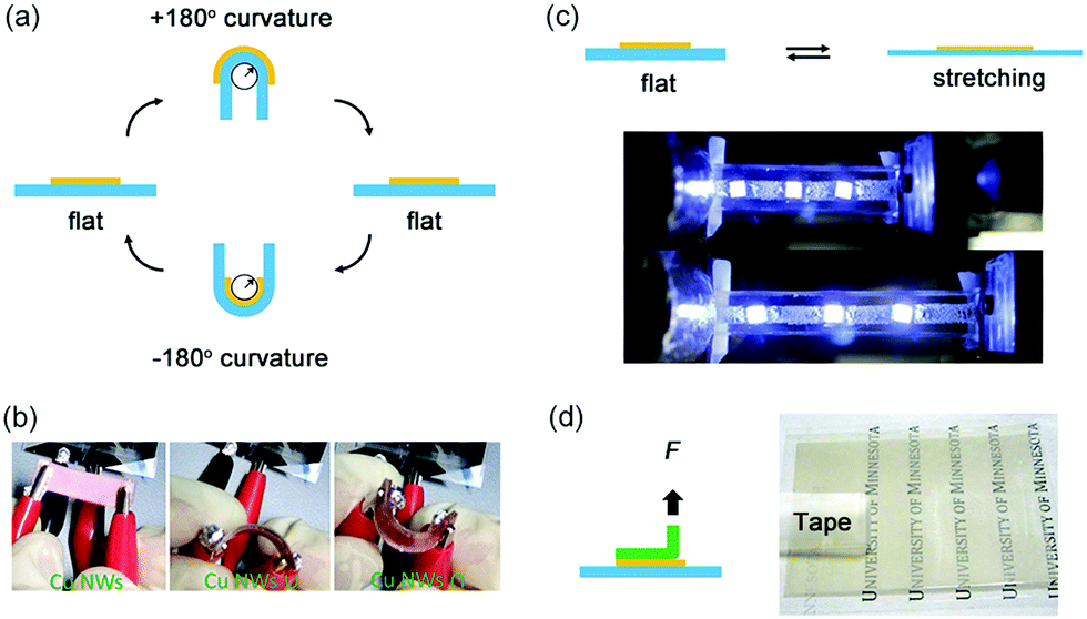 Chemical formation of soft metal electrodes for flexible and