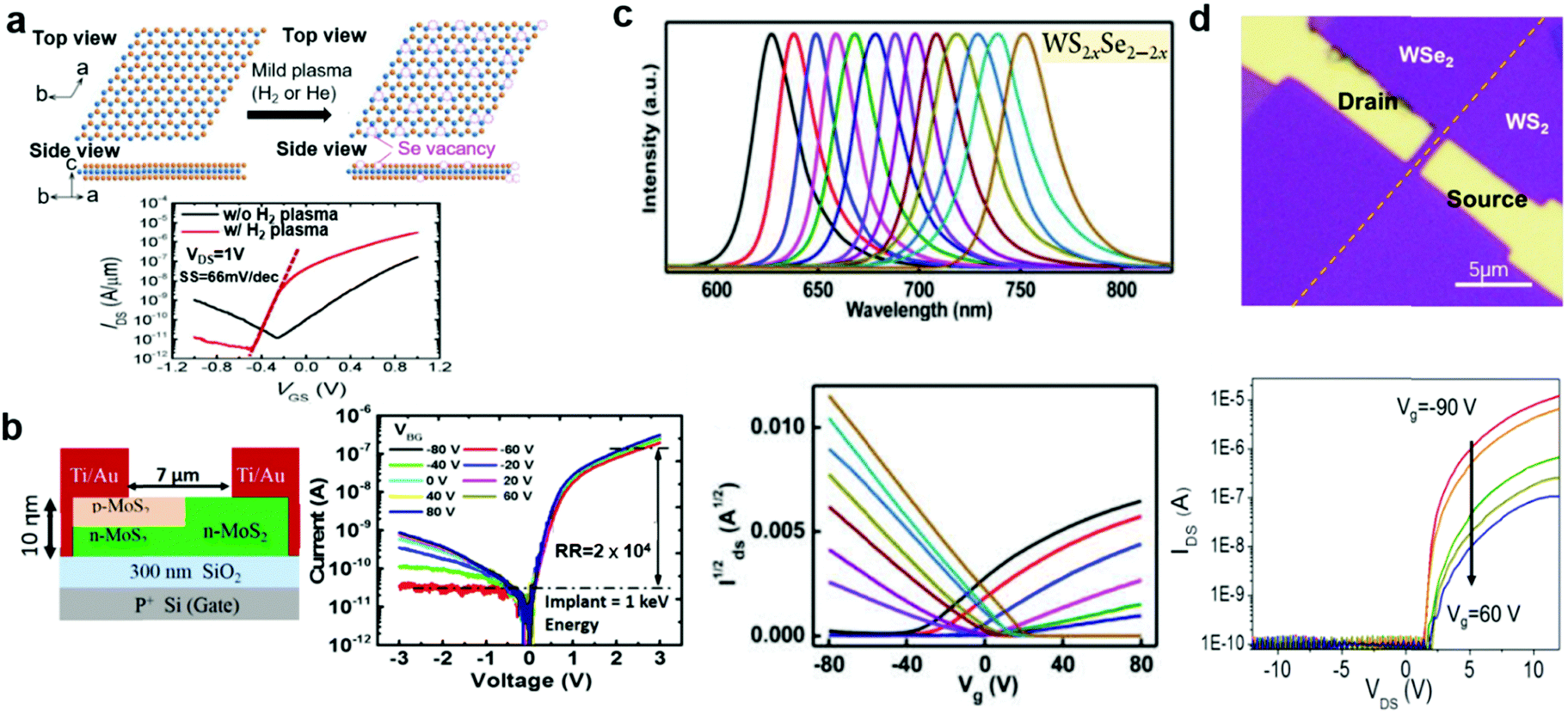 Two-dimensional transition metal dichalcogenides: interface