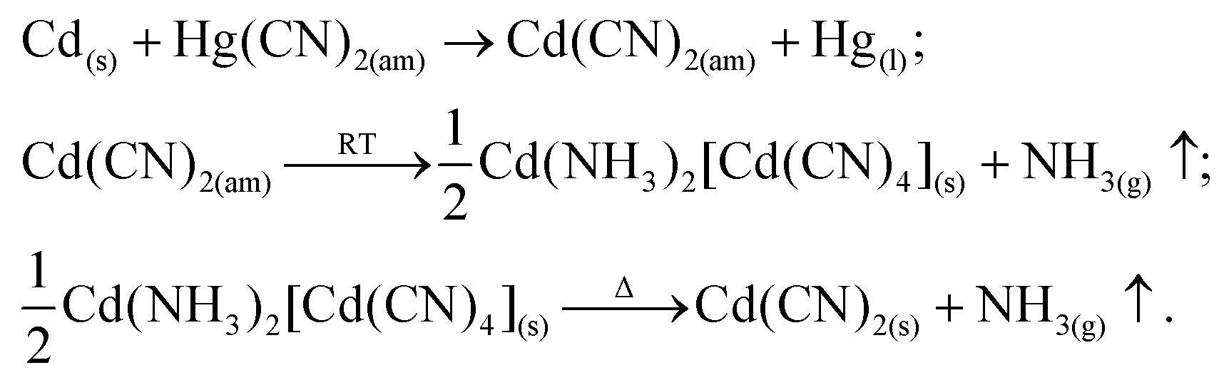 Synthesis Pts Type Structure And Anomalous Mechanics Of The Cd Cn 2 Precursor Cd Nh 3 2 Cd Cn 4 Dalton Transactions Rsc Publishing Doi 10 1039 C8dta