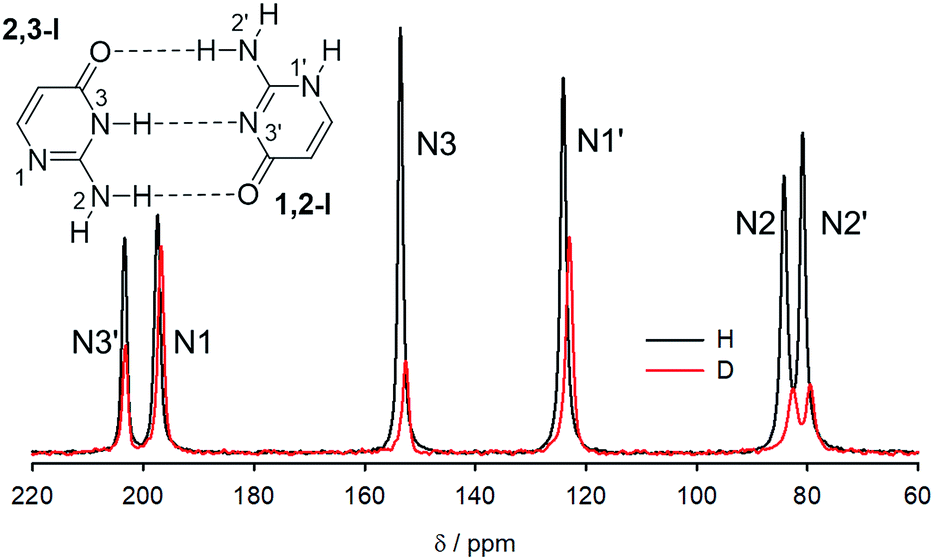 Proton transfer in guanine–cytosine base pair analogues studied by NMR  spectroscopy and PIMD simulations - Faraday Discussions (RSC Publishing)  DOI:10.1039/C8FD00070K