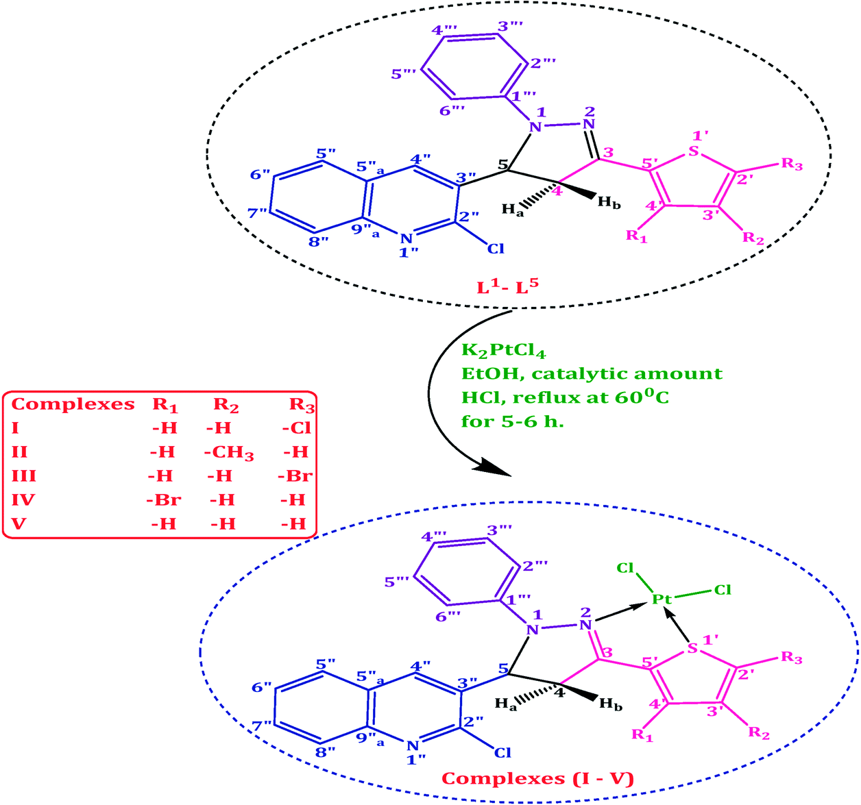 Synthesis Characterization And Biological Application Of 5 Quinoline 1 3 5 Trisubstituted Pyrazole Based Platinum Ii Complexes Medchemcomm Rsc Publishing Doi 10 1039 C7mda