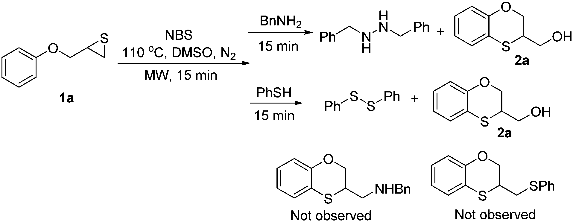 Nbs Dmso Mediated Synthesis Of 2 3 Dihydrobenzo B 1 4 Oxathiin 3 Yl Methanols From Aryloxymethylthiiranes New Journal Of Chemistry Rsc Publishing Doi 10 1039 C8njf