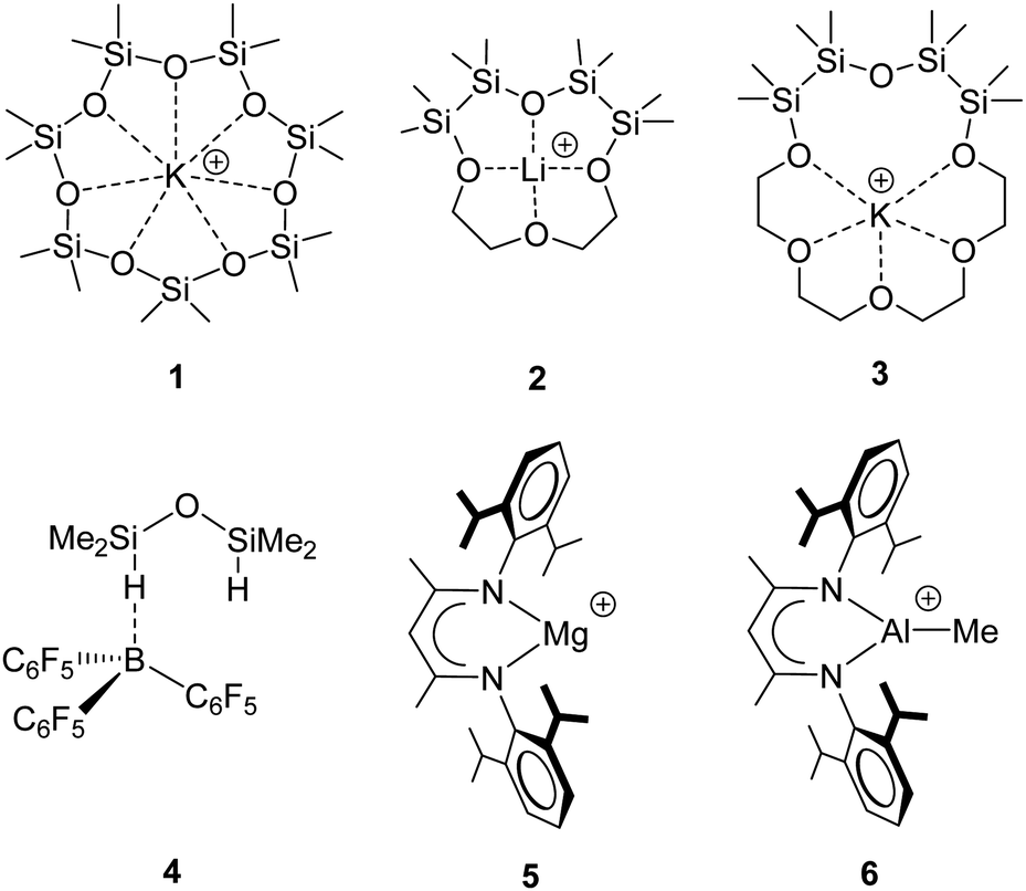 Unsupported Metal Silyl Ether Coordination Chemical Communications Rsc Publishing