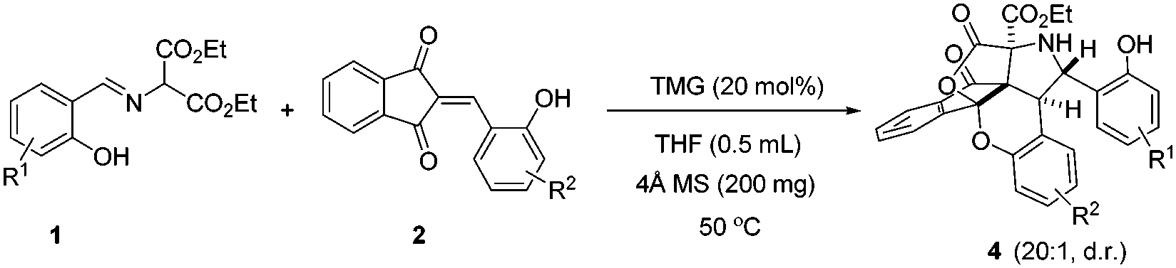 Diversity Oriented Synthesis Of Chromenopyrrolidines From Azomethine Ylides And 2 Hydroxybenzylidene Indandiones Via Base Controlled Regiodivergent 3 2 Cycloaddition Chemical Communications Rsc Publishing