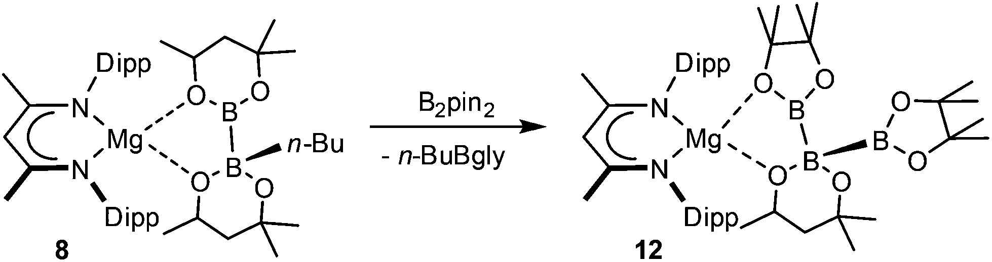 Diborane Heterolysis Breaking And Making B B Bonds At Magnesium Dalton Transactions Rsc Publishing