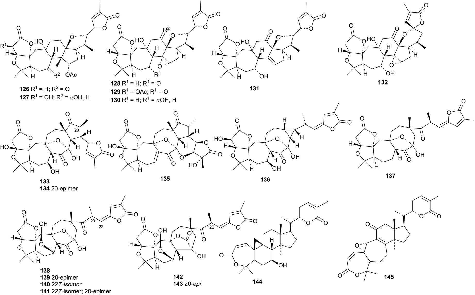 Triterpenoids Natural Product Reports Rsc Publishing