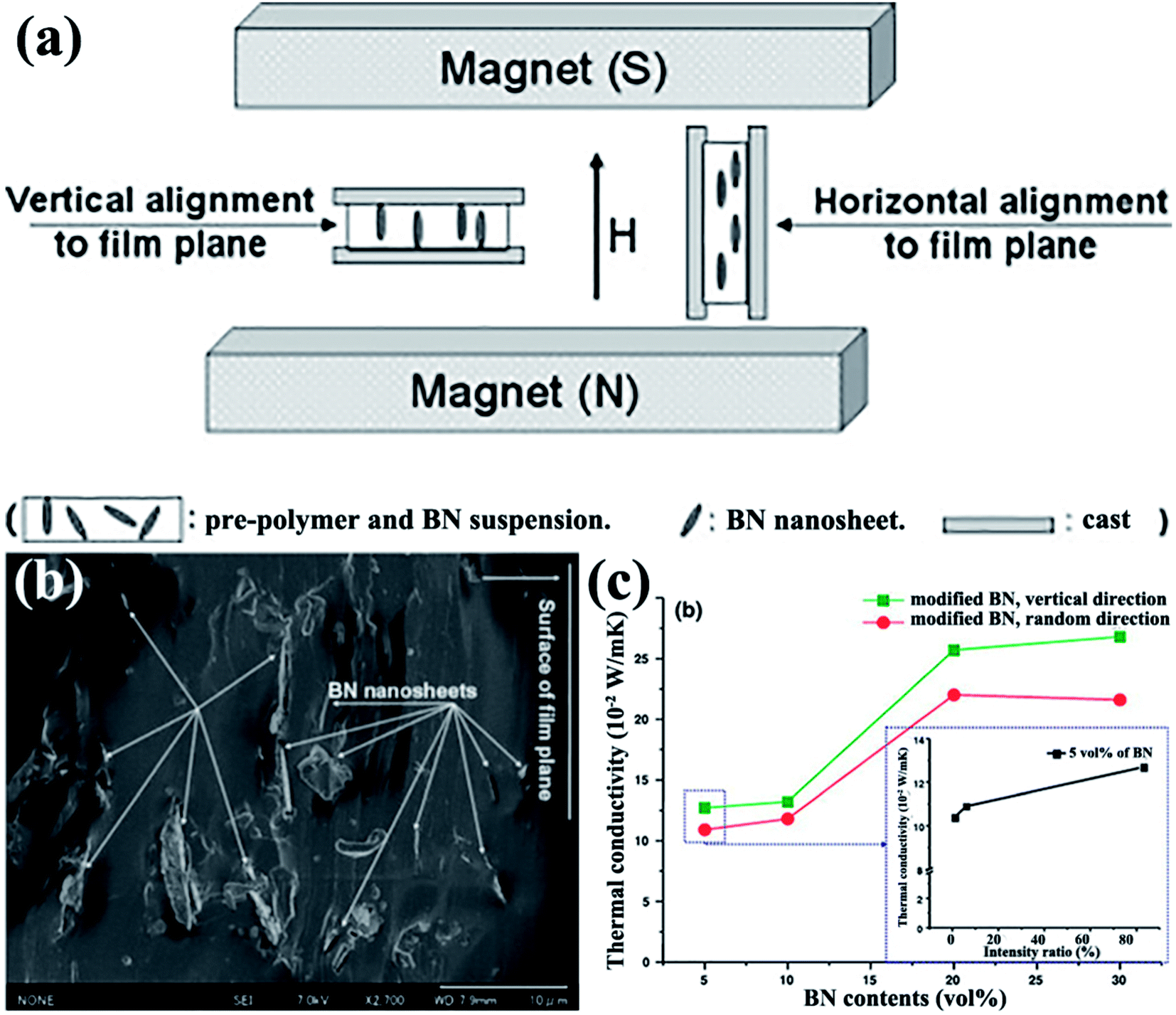 Polymer Composites Based On Hexagonal Boron Nitride And Their Application In Thermally Conductive Composites Rsc Advances Rsc Publishing