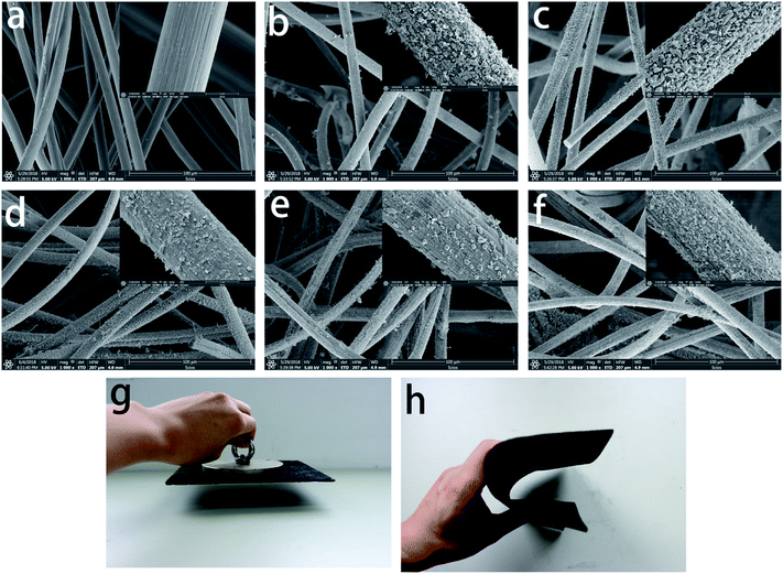 Microwave absorption properties of lightweight and flexible carbon