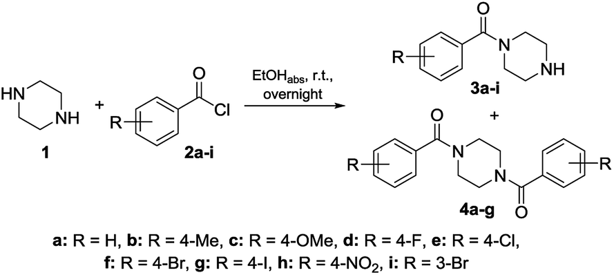 Nmr Based Investigations Of Acyl Functionalized Piperazines