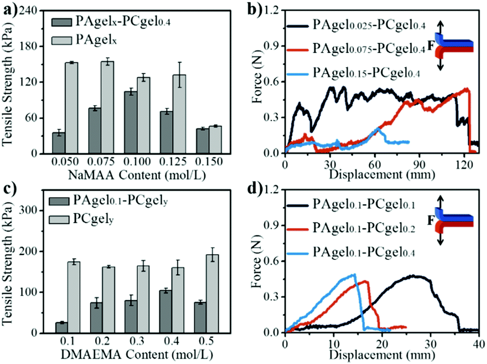Macroscopic Assembly Of Oppositely Charged Polyelectrolyte Hydrogels Journal Of Materials Chemistry B Rsc Publishing