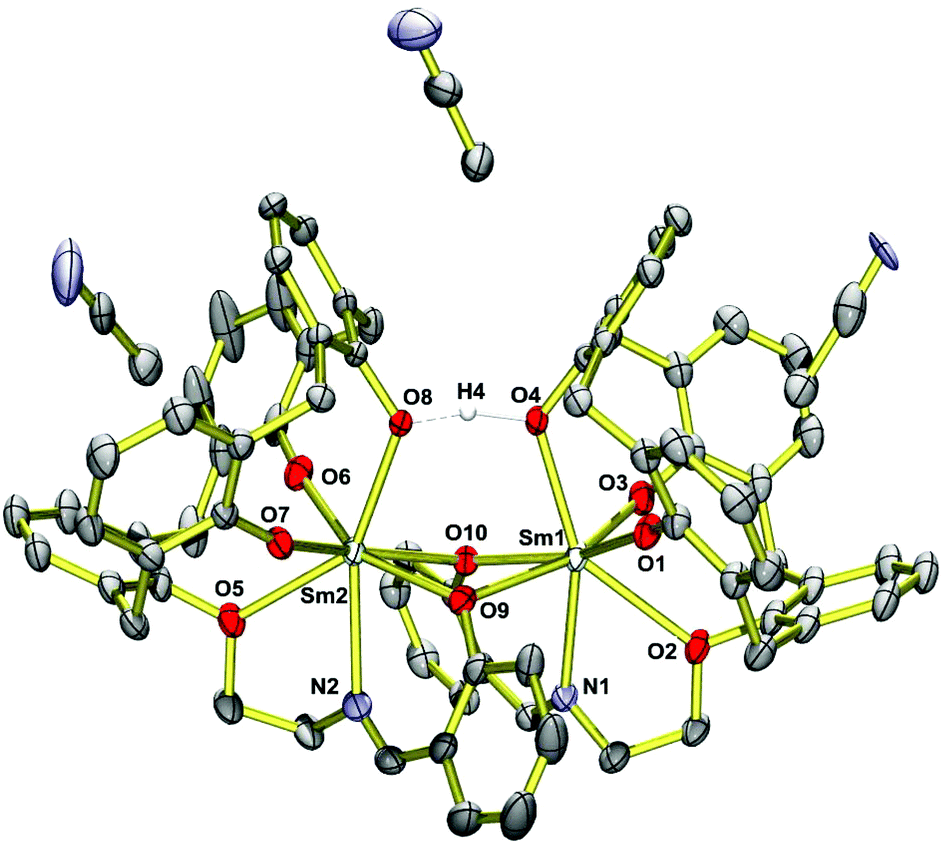 Dinuclear Lanthanide Complexes Supported By A Hybrid Salicylaldiminato Calix 4 Arene Ligand Synthesis Structure And Magnetic And Luminescence Prope Dalton Transactions Rsc Publishing Doi 10 1039 C9dth