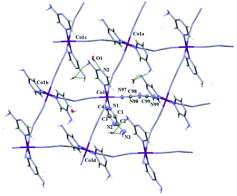 Influence Of The Pyrazine Substituent On The Structure And Magnetic Properties Of Dicyanamide Bridged Cobalt Ii Complexes Dalton Transactions Rsc Publishing Doi 10 1039 C9dta