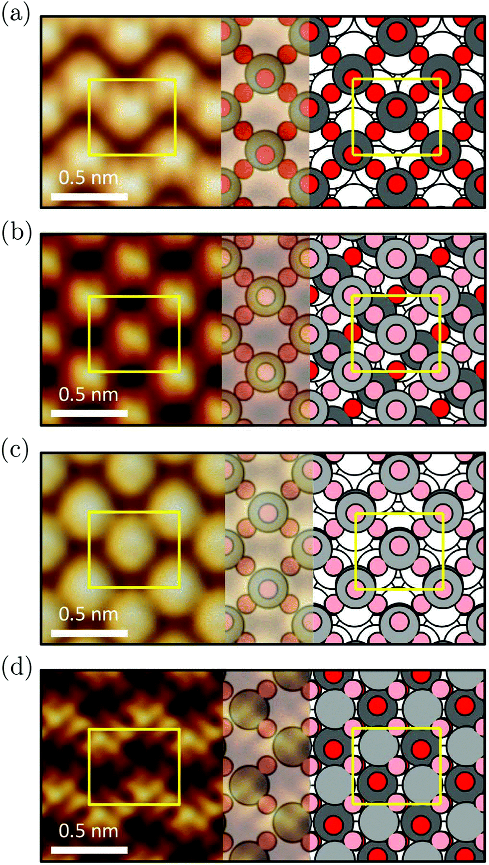 Polymorphic expressions of ultrathin oxidic layers of Mo on
