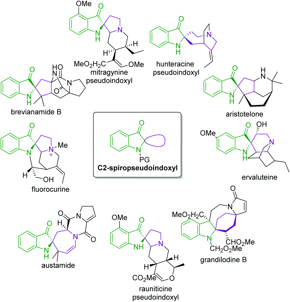 Recent Advances In The Synthesis Of C2 Spiropseudoindoxyls Organic Biomolecular Chemistry Rsc Publishing Doi 10 1039 C8obc